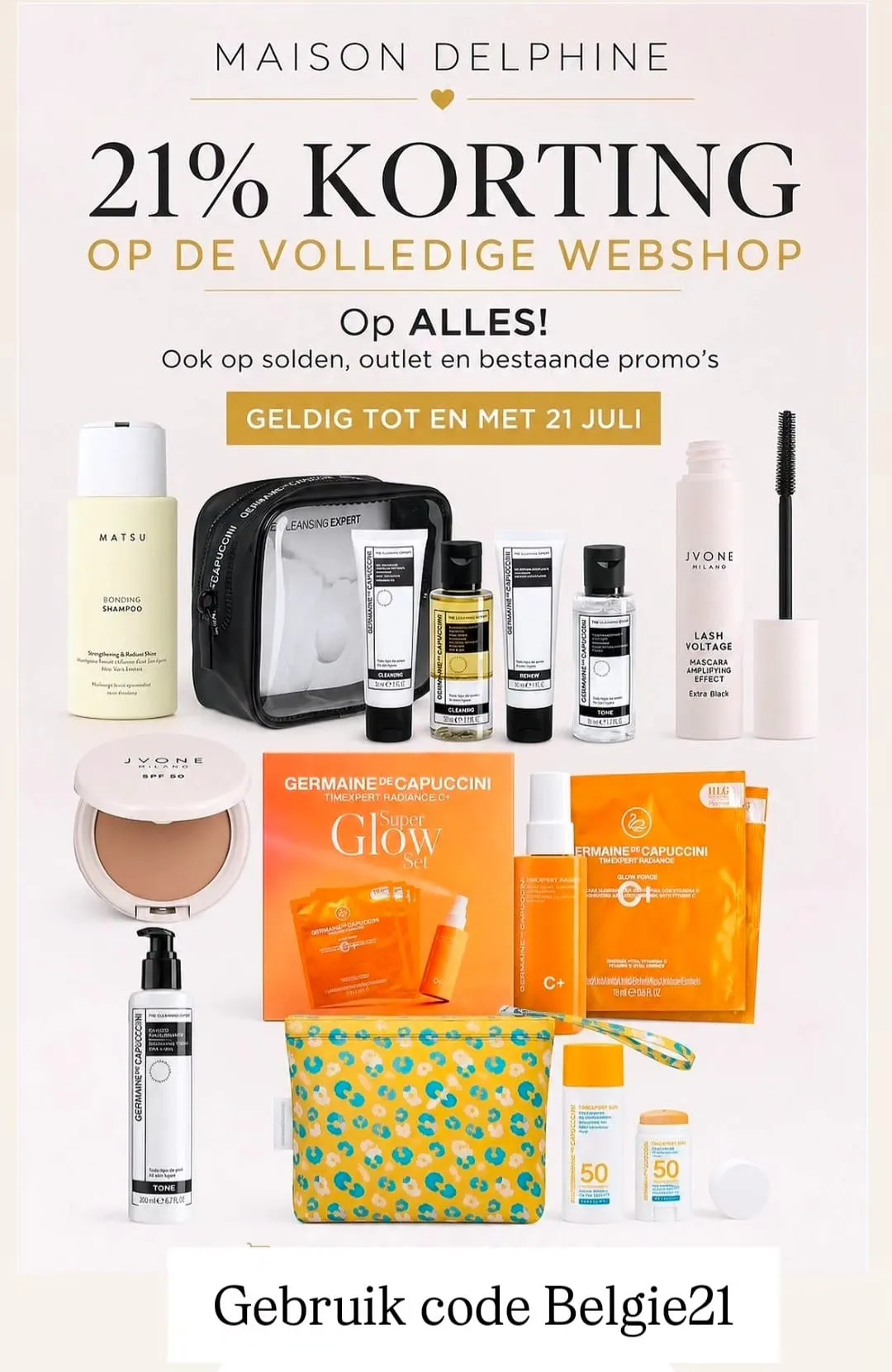 Maison Delphine korting 21 juli